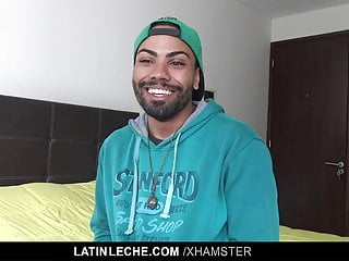 Athletic Black Latino Gives A Hot Blowjob For Cash 