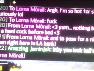 Guild Wars 2 Jerking off to Lorna Morell