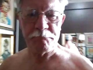 Silver Grandpa showing on cam