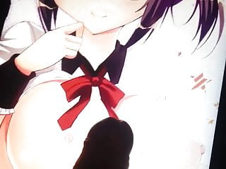Rubbing on cute Cat Anime Girl=3