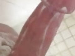 So clean... a quick jerk in the shower at work...