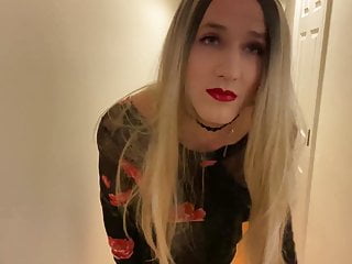 Sexy Blonde Crossdresser