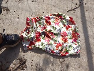 piss on floral 3 dress
