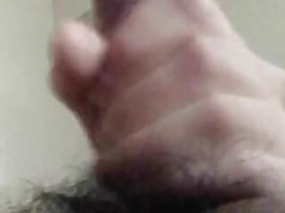 Hairy dick cumming for you