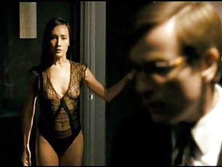 Maggie Q Tits Scene from &#039;Deception&#039; On ScandalPlanet.Com