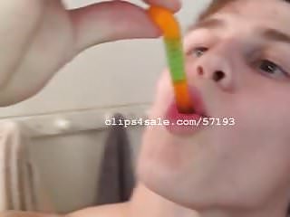 Vore Fetish - Aaron Eats Gummy Worms Part5 Video1