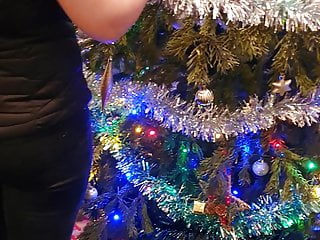 Romanian stepmom has sex on Christmas Eve
