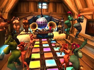 Warcraft dance party 