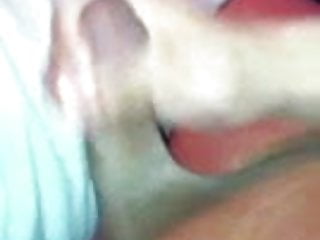 horny cum in bed