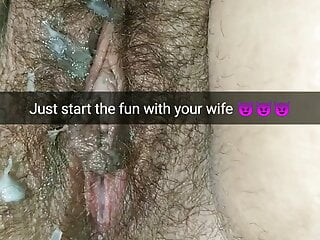 Just start the fun with that fertile cheating MILF pussy! 