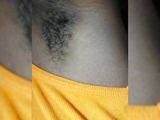 Hairy Armpits on Young Girl- Would You Sniff &amp; Cum In It? 
