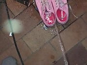 Piss Pink Converse