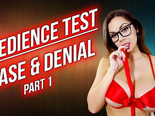 OBEDIENCE TEST - TEASE &amp; DENIAL - PART 1 - ImMeganLive