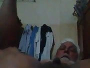 Pakistani daddy grandpa shwoing his jewels