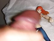 Semen on Nami One Piece