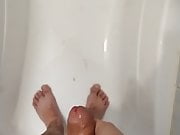 Cum in shower