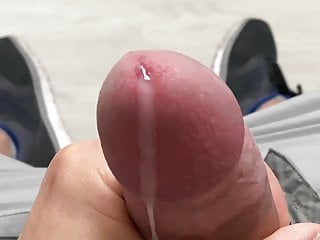 Close Up Of Cock Masturbating And Cum