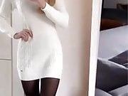 Sexy white dress