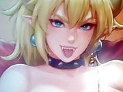 Bowsette cum tribute