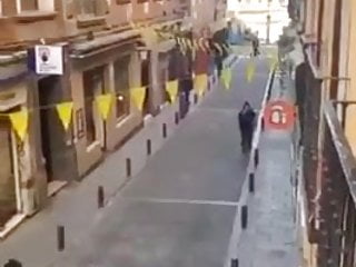 Moving state of the streets of Italy during the quarantine