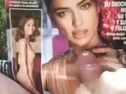 Irina Shayk cum tribute hola! magazine