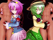 (MMD) Komeiji sisters sex time