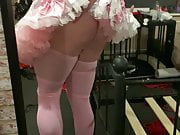 Sissy - Sissy Staci posing after being used