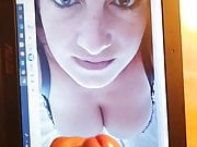 Cumtribute for a busty wife