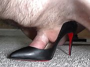 Sex with Louboutins Pumped with Cum