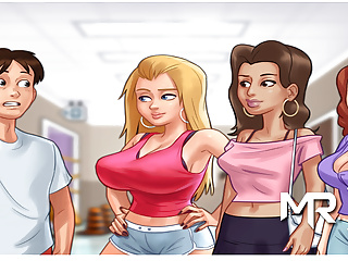 SummertimeSaga - They&#039;re Looking For Homework Checks, Tits