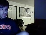 Straight guys feet on webcam #94