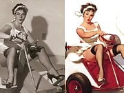 The real pin up girls