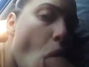 Getting A Mouthful Of Cock And Cum In The Car