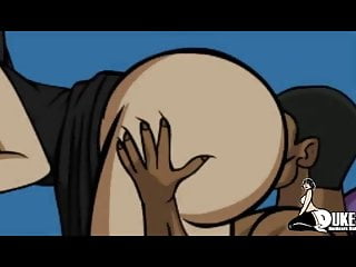 Cartoon, Thick Asses, Thick Cock, Thick Ass Women