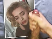 Chloe Moretz cum tribute 48