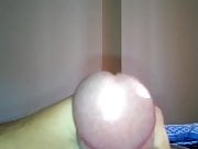 My indian pink apple shaped dick head