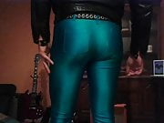 My Ass In Blue Disco Pants