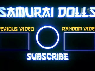  video: FF7 Tifa doll is gently fingered until she squirts and sucks a huge cock that cums on her face