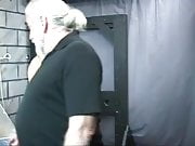 Old man dom pulls chubby sub's hair and smacks her big tits