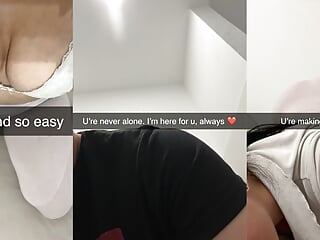 Celine cheats on her boyfriend with her Ex after a fight with her boyfriend on Snapchat