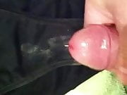 my cum on dirty panties