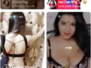 Hindi, Desi Girl Masturbating, Girl, Mobile Live