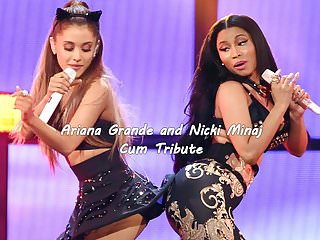 Ariana Grande and Nicki Minaj Cum Tribute
