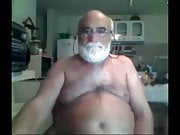 grandpa stroke on webcam