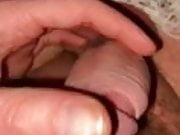 Horny and stroking my dick...