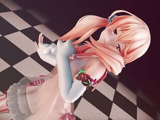 Mmd R-18 Anime Girls Sexy Dancing Clip 449