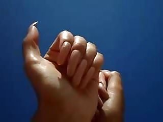 Nail, American, See Through, Long Nails