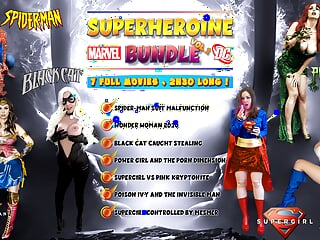 Sexy Supergirl, Doggy Style, Wonder Woman Cosplay, Blowjob