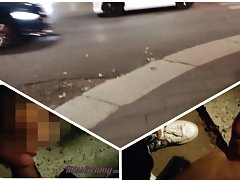 Sexy Teacher Jerks Me Off And Sucks My Cock On Busy Street - MissCreamy