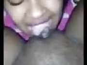 Babysitter eating pussy